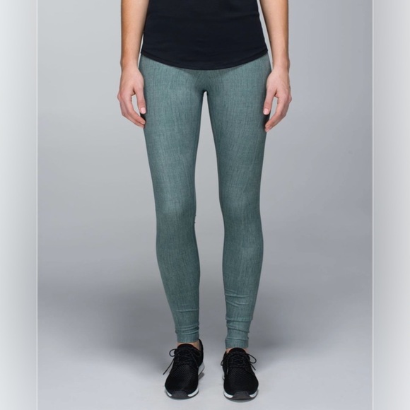 Lululemon Wunder Under Pant Full-On Luxtreme Burlap Deep Shore Earl Grey SZ 10 - Picture 3 of 10